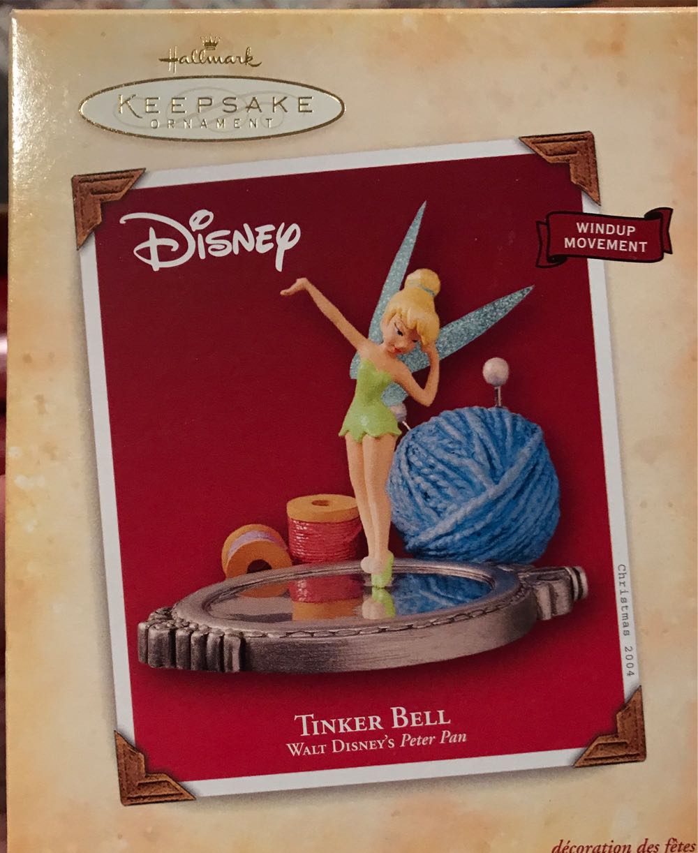 Tinker Bell - Peter Pan Disney (Walt Disney’s Peter Pan) ornament collectible [Barcode 015012831573] - Main Image 4