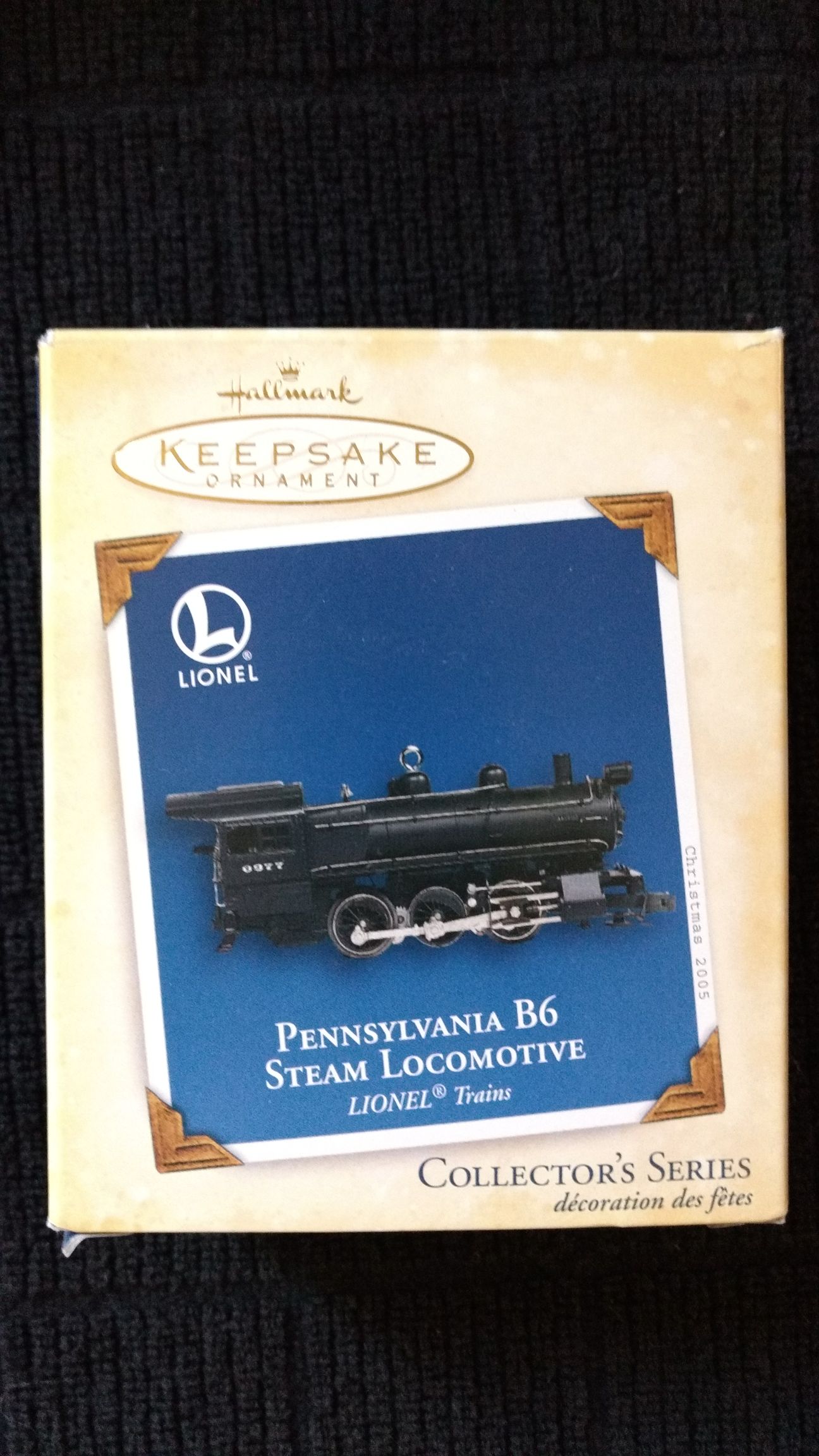 Pennsylvania B6 Steam Locomotive - 10th In Series - Lionel Trains (Lionel Trains) ornament collectible [Barcode 015012838558] - Main Image 2