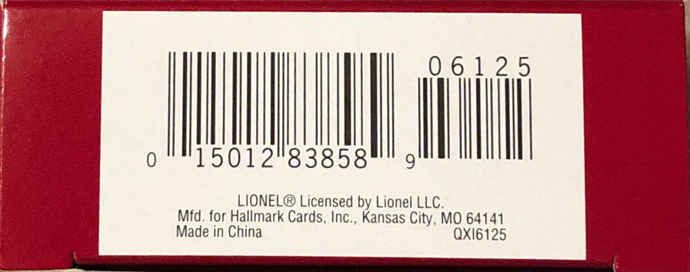 LIONEL No. 714 Boxcar - Lionel Train Series (Trains) ornament collectible [Barcode 015012838589] - Main Image 4