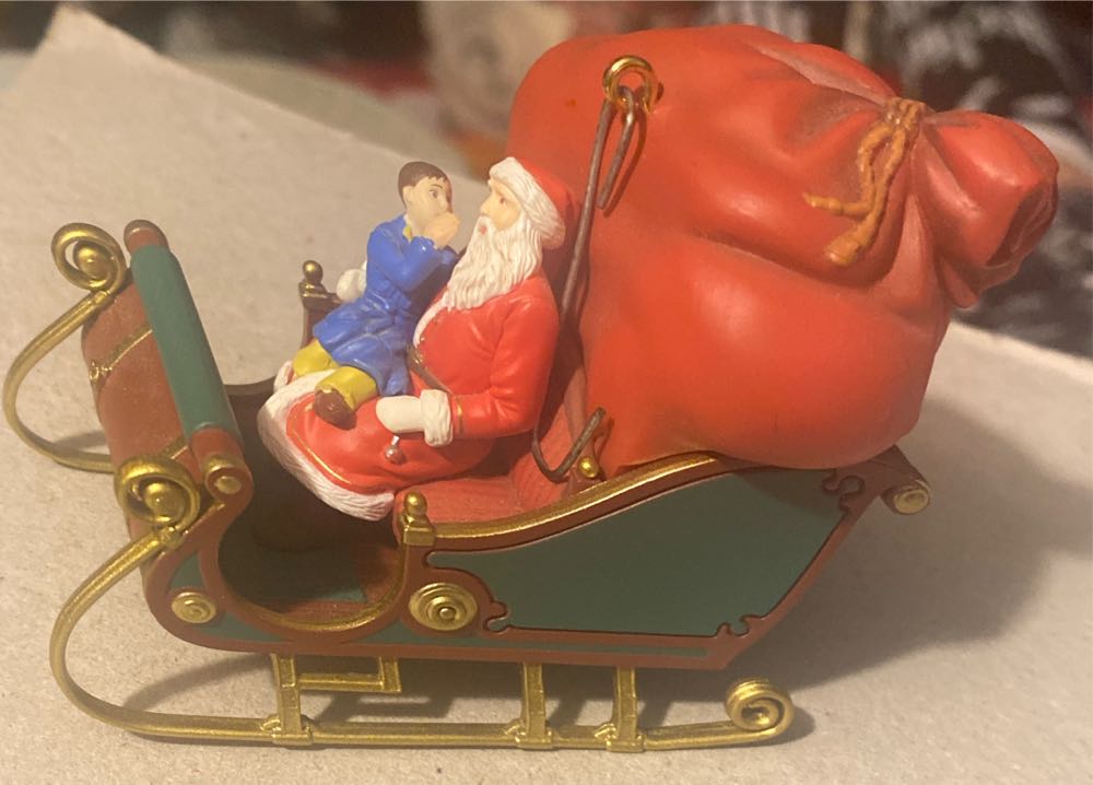 First Gift Of Christmas - The Polar Express (Santa’s Sleigh) ornament collectible [Barcode 015012840933] - Main Image 3