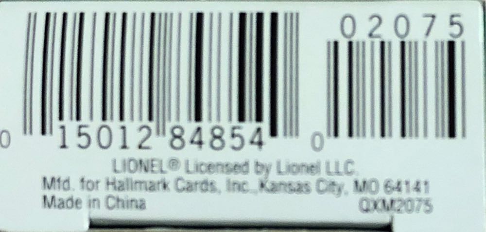 Steam Locomotive and Tender - Lionel Train Miniature (Trains, Mini) ornament collectible [Barcode 015012848540] - Main Image 4