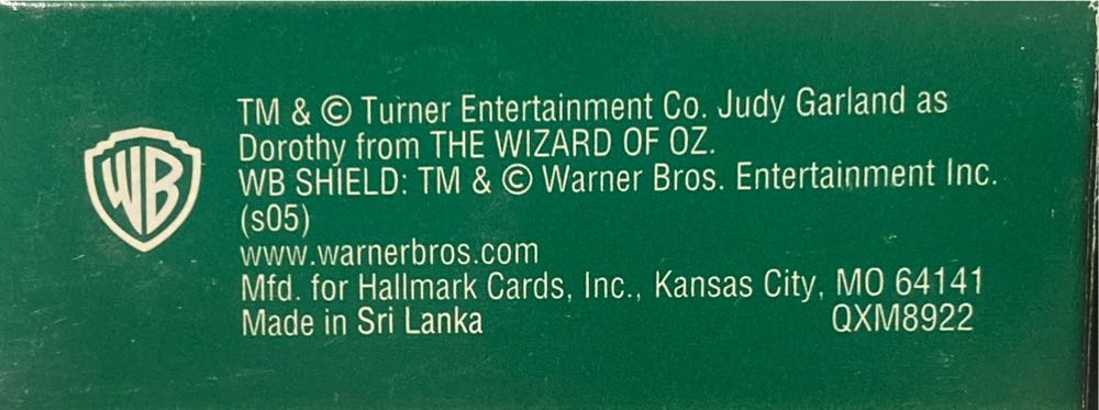 Dorothy  - Keepsake Miniature (The Wizard Of Oz) ornament collectible [Barcode 015012849691] - Main Image 4