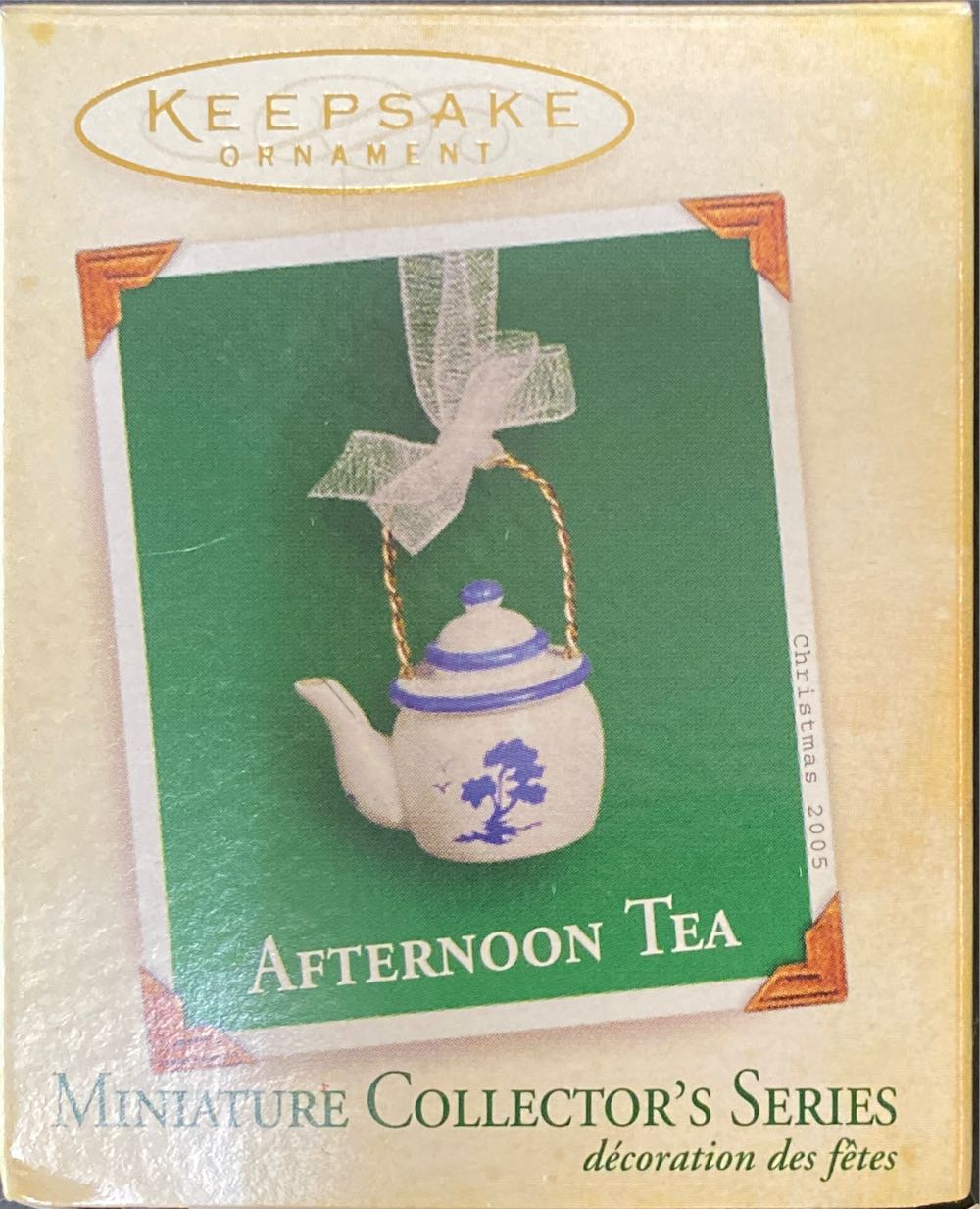 Afternoon Tea #3 - Afternoon Tea (Teapot, Mini) ornament collectible [Barcode 015012852042] - Main Image 3