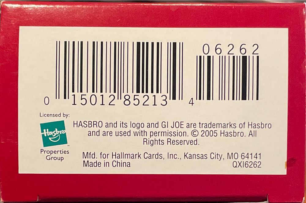 G.I. Joe - G.I. Joe (G.I. Joe) ornament collectible [Barcode 015012852134] - Main Image 4