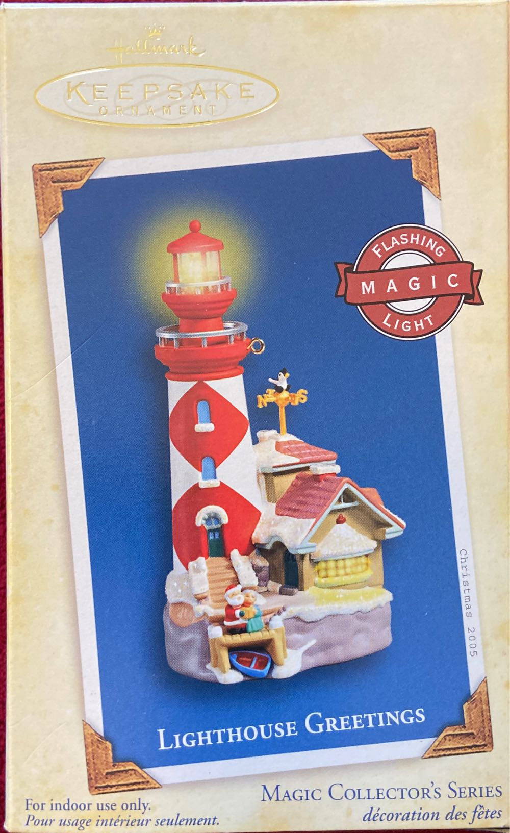 Lighthouse Greetings - Lighthouse Greetings (Collector’s Series) ornament collectible [Barcode 015012852981] - Main Image 4