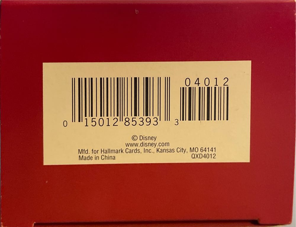 Santa’s Helpers - Mickey And Pluto (Disney) ornament collectible [Barcode 015012853933] - Main Image 4