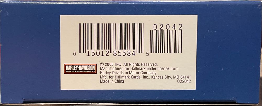 2000 Softail Deuce Motorcycle - Harley Davidson Motorcycle Milestones (Motorcycles) ornament collectible [Barcode 015012855845] - Main Image 3