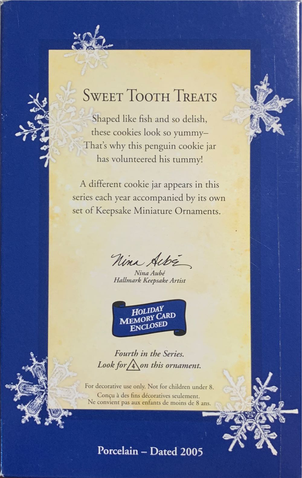 Sweet Tooth Treats 2005 - Sweet Tooth Treats (Cookie Jars) ornament collectible [Barcode 015012857214] - Main Image 2