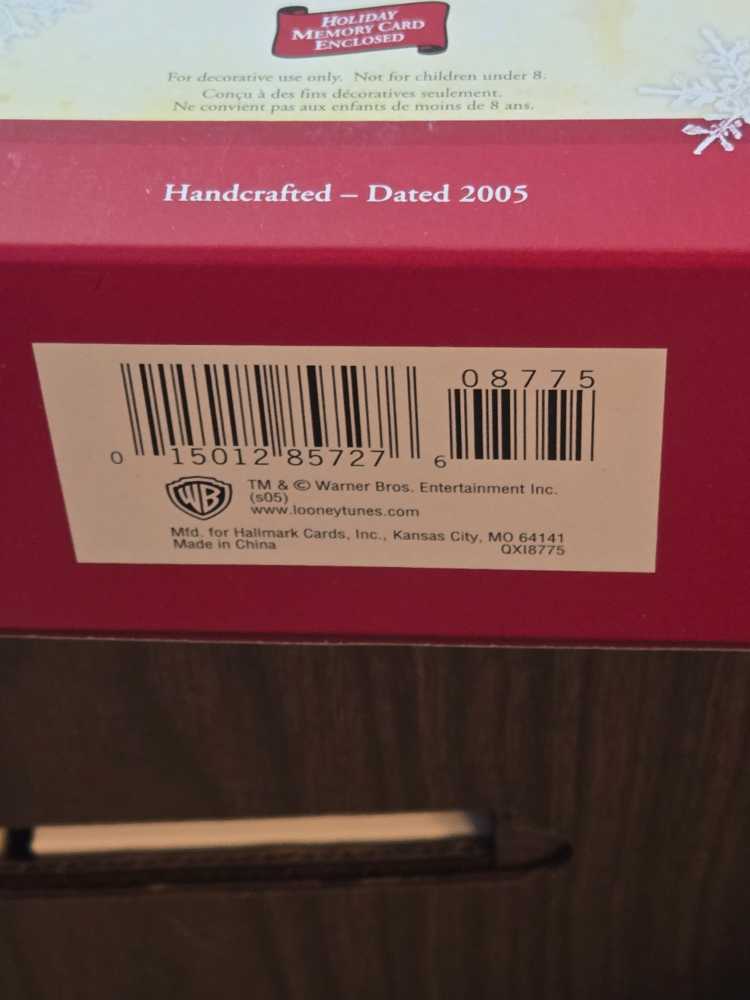 Pinball Action - Looney Tunes (Cartoons) ornament collectible [Barcode 015012857276] - Main Image 3