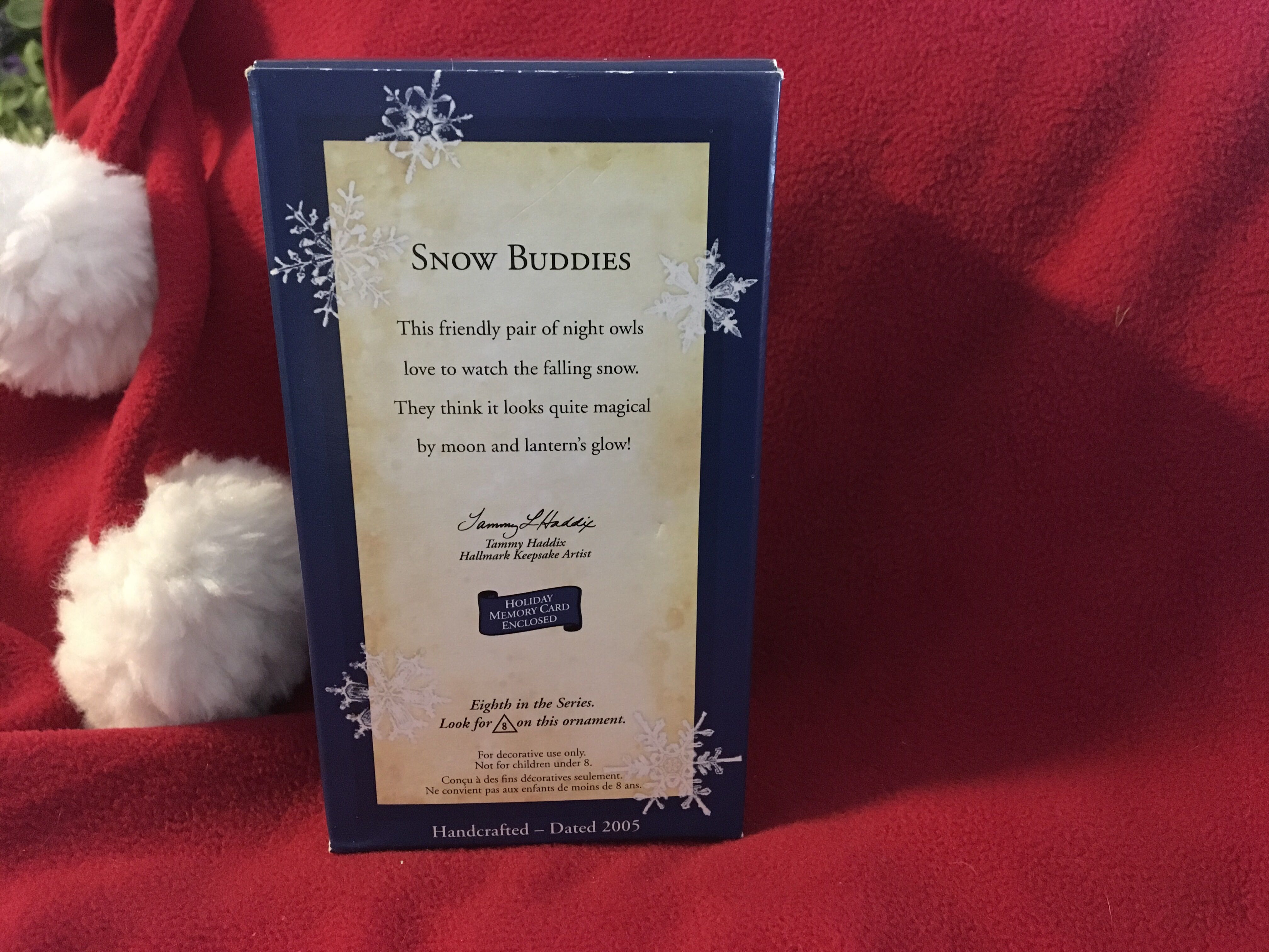 Snow Buddies 2005 - Snow Buddies (Snowman) ornament collectible [Barcode 015012857658] - Main Image 2