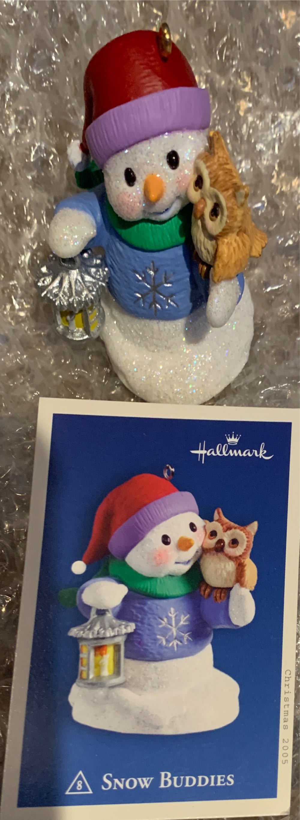 Snow Buddies 2005 - Snow Buddies (Snowman) ornament collectible [Barcode 015012857658] - Main Image 3