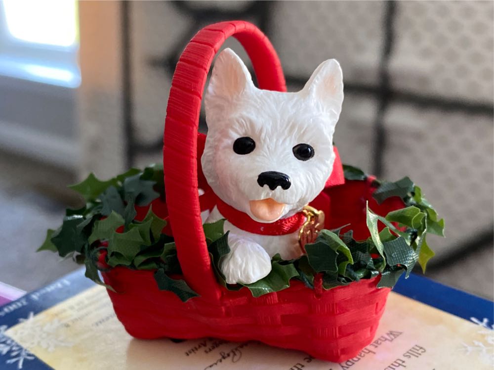 Puppy Love #15 - Westie - Puppy Love (Dogs) ornament collectible [Barcode 015012857689] - Main Image 4