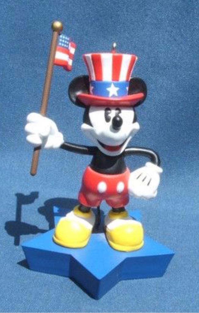Disney True Patriot Mickey Mouse - Disney - Mickey Mouse (Disney) ornament collectible [Barcode 015012857788] - Main Image 2