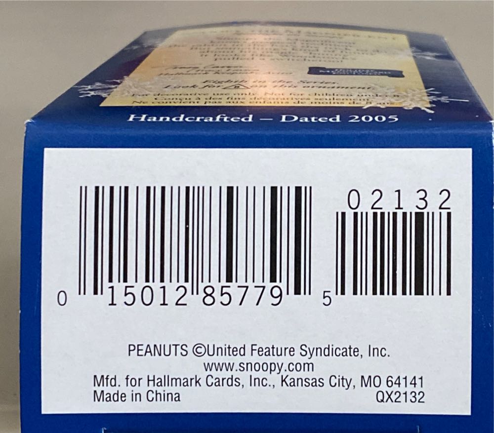 #8 Snoopy The Magnificent - Spotlight On Snoopy (Peanuts, Snoopy, Woodstock, Magic) ornament collectible [Barcode 015012857795] - Main Image 4