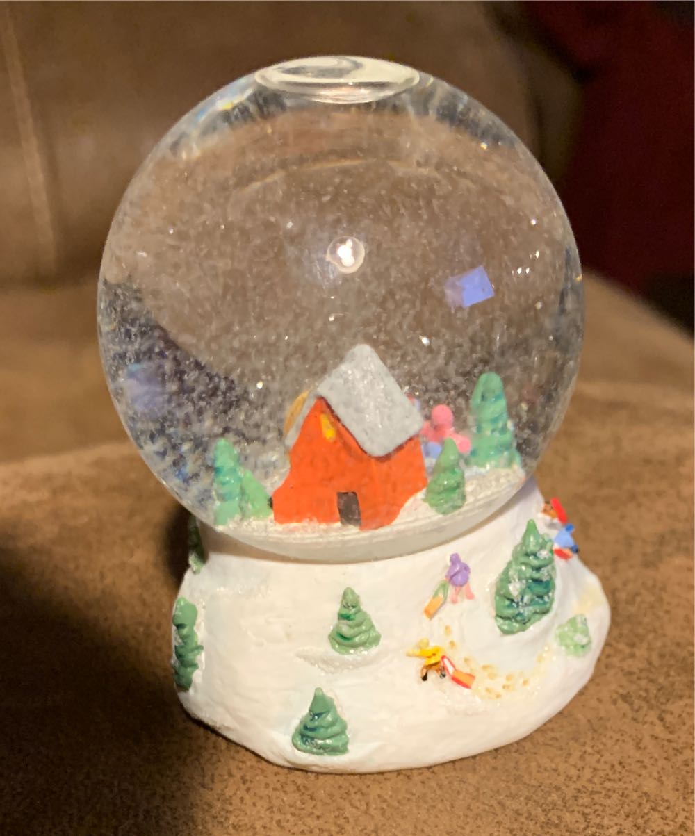 WW#4 Ice Skaters Delight (Snow Globe) - Winter Wonderland (Snow Globes) ornament collectible [Barcode 015012859355] - Main Image 3