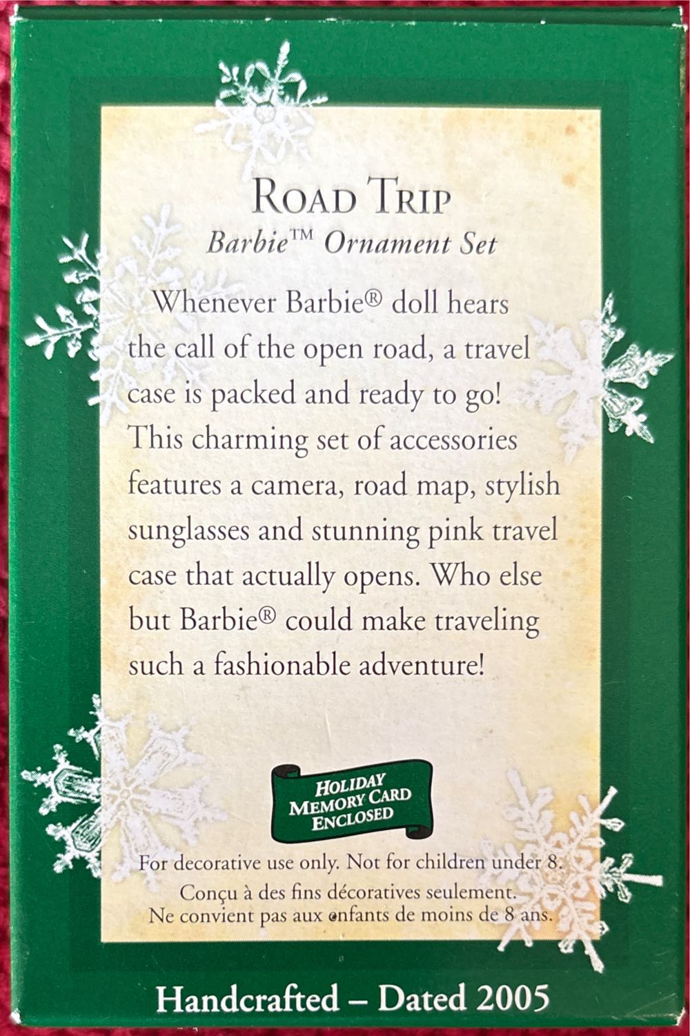 Barbie: Road Trip - Barbie (Barbie) ornament collectible [Barcode 015012859881] - Main Image 2