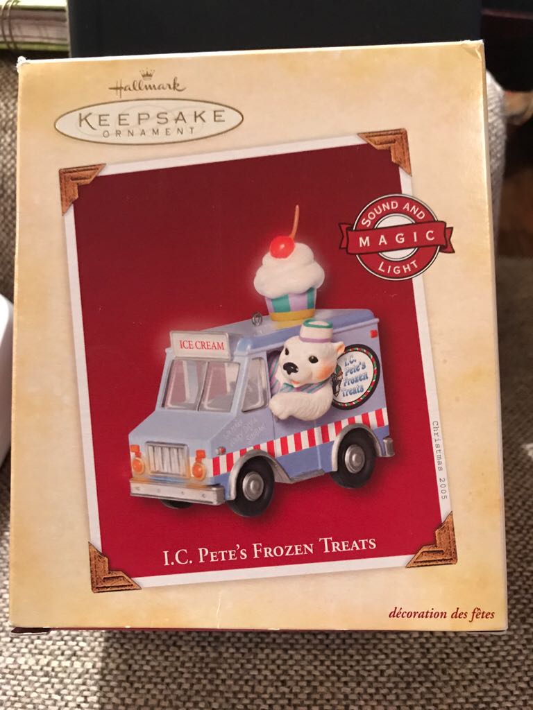 I. C. Pete’s Frozen Treats - Magic Sound & Light (Keepsake Ornament) ornament collectible [Barcode 015012860276] - Main Image 2