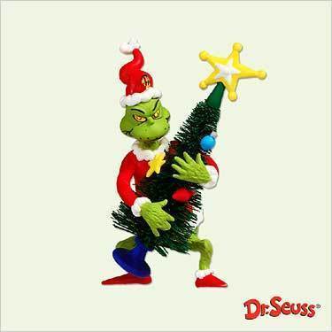 Tree-napper At Work - Dr Seuss’s How the Grinch Stole Christmas (Tree-Napper At Work) ornament collectible [Barcode 015012864083] - Main Image 1