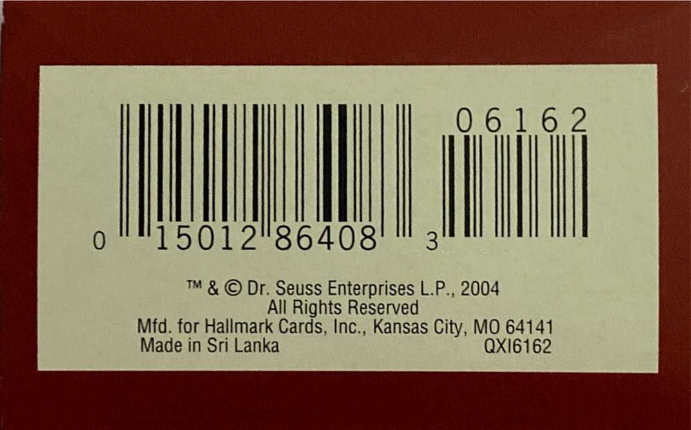 Tree-napper At Work - Dr Seuss’s How the Grinch Stole Christmas (Tree-Napper At Work) ornament collectible [Barcode 015012864083] - Main Image 3
