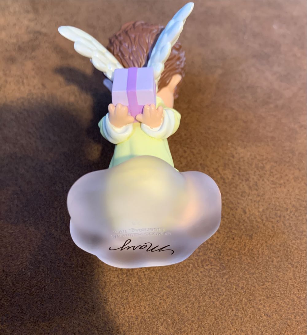 Mary’s Angels 18 - Forsythia - Mary’s Angels Series (Angel) ornament collectible [Barcode 015012865417] - Main Image 4