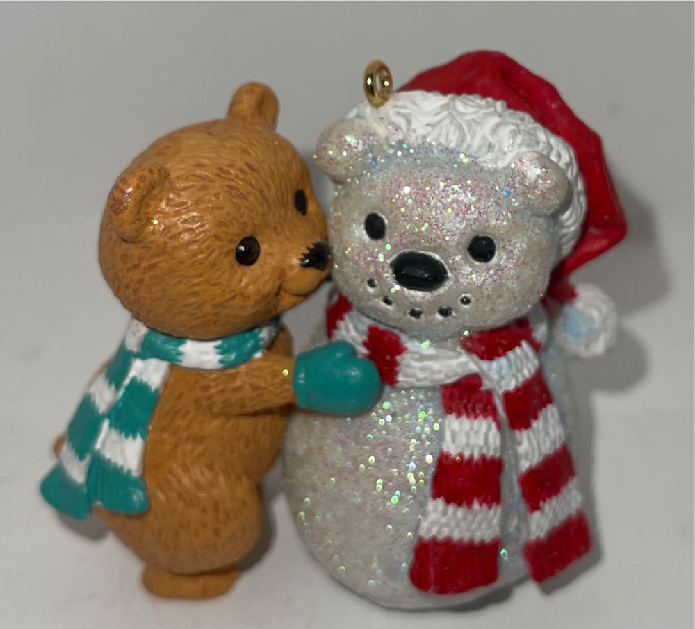 Snow Bear Buddies - Snowman (Snowman) ornament collectible [Barcode 015012869811] - Main Image 4