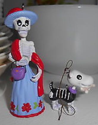 Hauntington Ms. Bonnie and Bones - Hauntington Collection (Halloween) ornament collectible [Barcode 015012870077] - Main Image 2