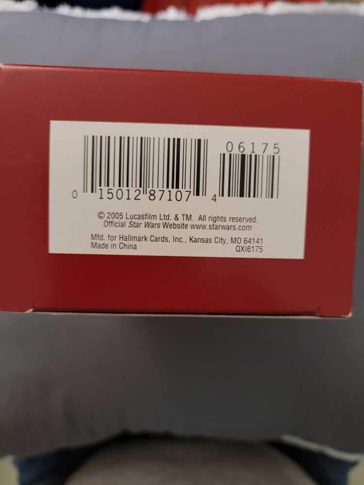 Clone Trooper Lieutenant [Running] - Keepsake (Star Wars) ornament collectible [Barcode 015012871074] - Main Image 3