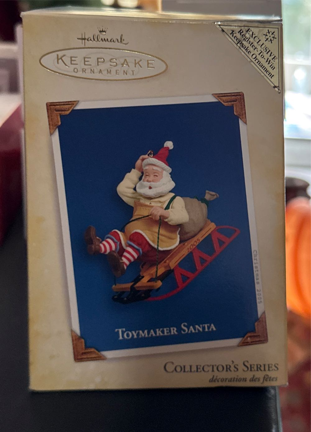 Toymaker Santa 2005 Exclusive Repaint - Toymaker Santa Series (Santa) ornament collectible [Barcode 015012871104] - Main Image 5