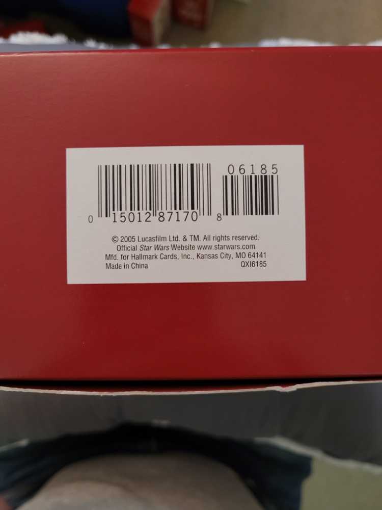 Darth Vader - Keepsake (Star Wars) ornament collectible [Barcode 015012871708] - Main Image 4