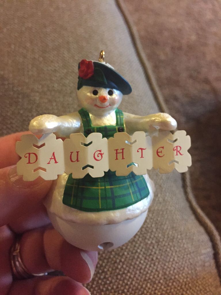 Daughter - Daughter (Son/Daughter) ornament collectible [Barcode 015012871845] - Main Image 2