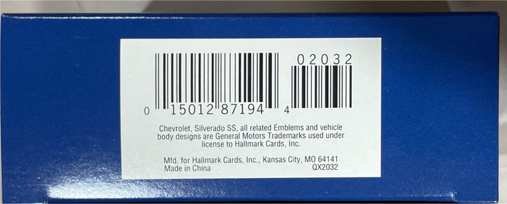 AAT#11 2003 Chevrolet Silverado SS - All-American Trucks (Trucks) ornament collectible [Barcode 015012871944] - Main Image 3