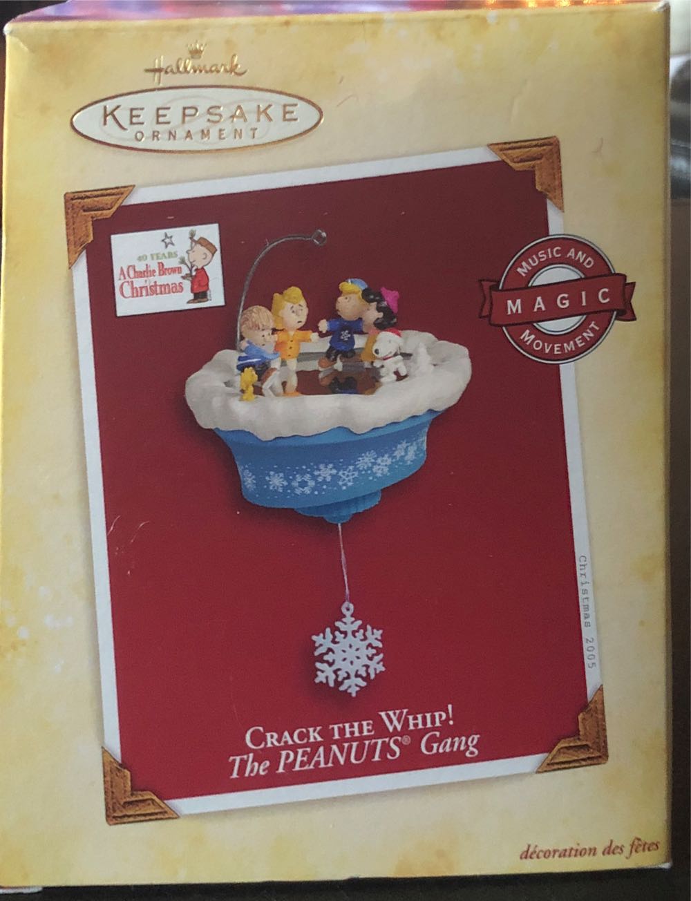 Crack The Whip! - The Peanuts Gang (Magic: Music And Movement) ornament collectible [Barcode 015012871982] - Main Image 2