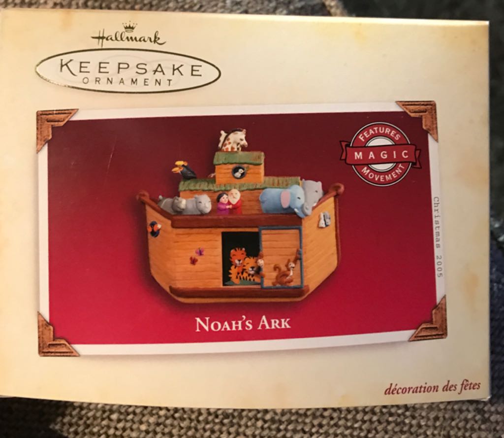 Noah’s Ark  (Noah’s Ark) ornament collectible [Barcode 015012872200] - Main Image 2