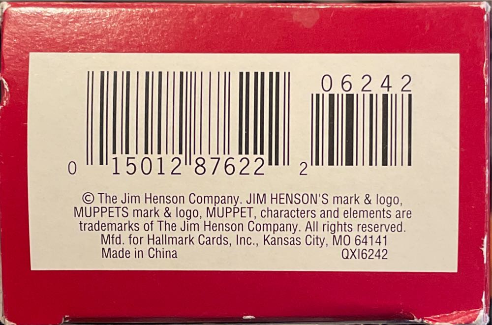 Muppets:  A Season To Sing - Jim Henson’s Muppets (The Muppets) ornament collectible [Barcode 015012876222] - Main Image 3