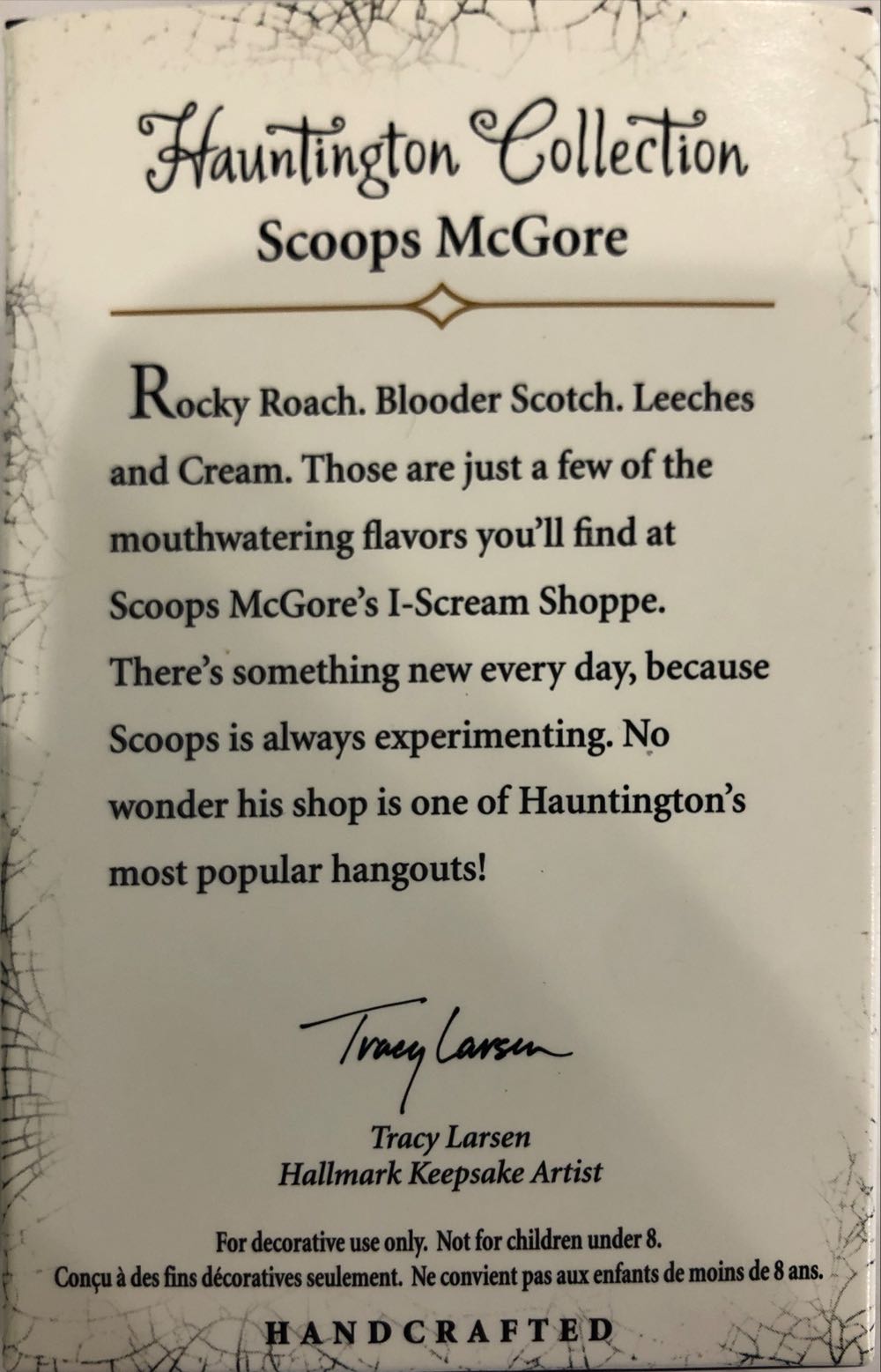 Hauntington Collection - Scoops McGore - Hauntington Collection (Halloween) ornament collectible [Barcode 015012885736] - Main Image 2