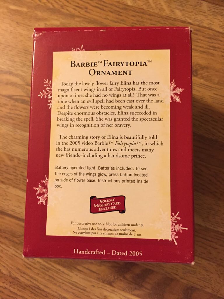 Barbie Fairytopia - Barbie (Barbie Movies) ornament collectible [Barcode 015012888157] - Main Image 2