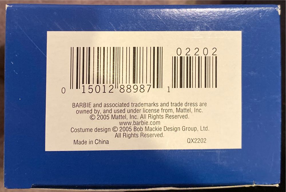 Barbie Celebration #6 2005 - Celebration Barbie Ornament Series (Barbie) ornament collectible [Barcode 015012889871] - Main Image 3