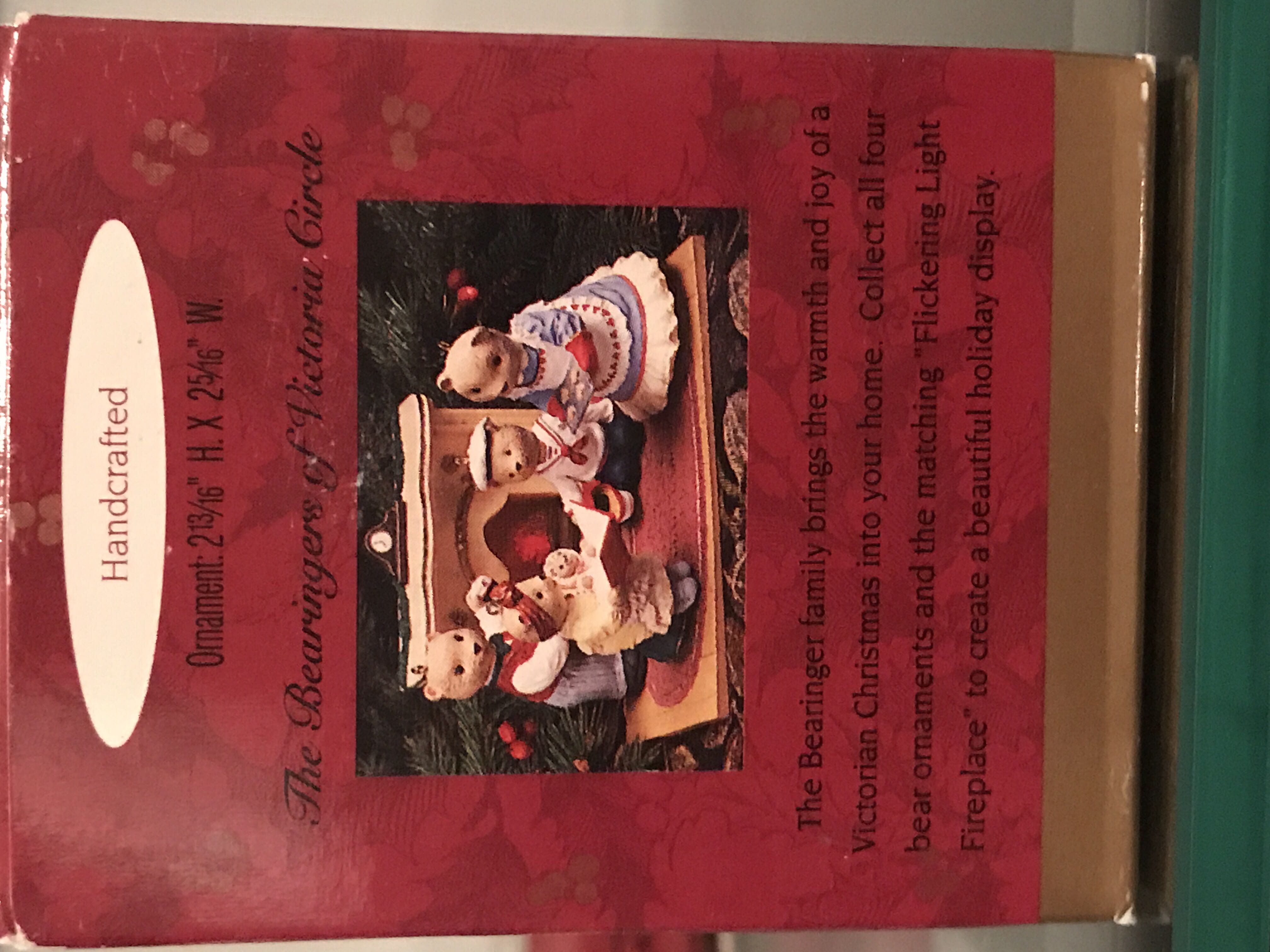 TB#2 - Mama Bearinger - The Bearingers (The Bearingers Of Victoria Circle) ornament collectible [Barcode 015012135541] - Main Image 2