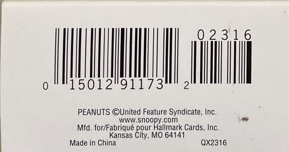 #9 The Legal Beagle - Spotlight On Snoopy (Peanuts) ornament collectible [Barcode 015012911732] - Main Image 4