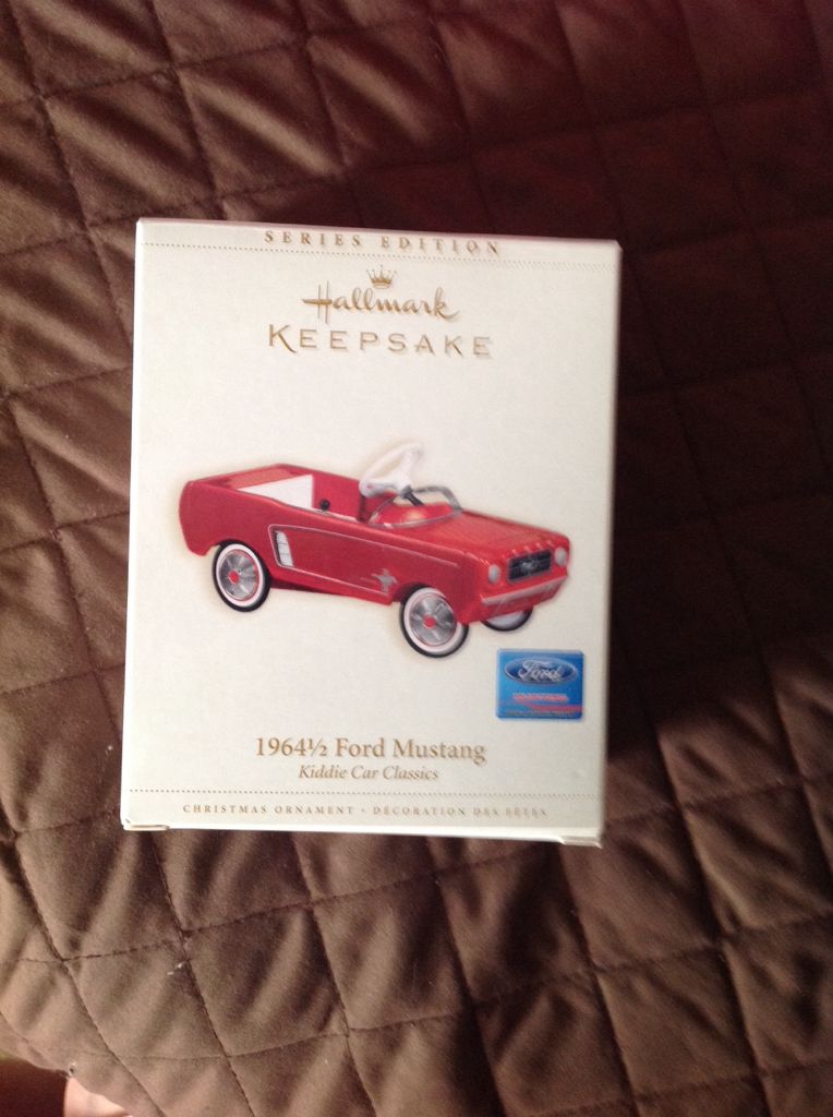1964 1/2 Ford Mustang - Kiddie Car Classics (Keepsake Series) ornament collectible [Barcode 015012911749] - Main Image 1