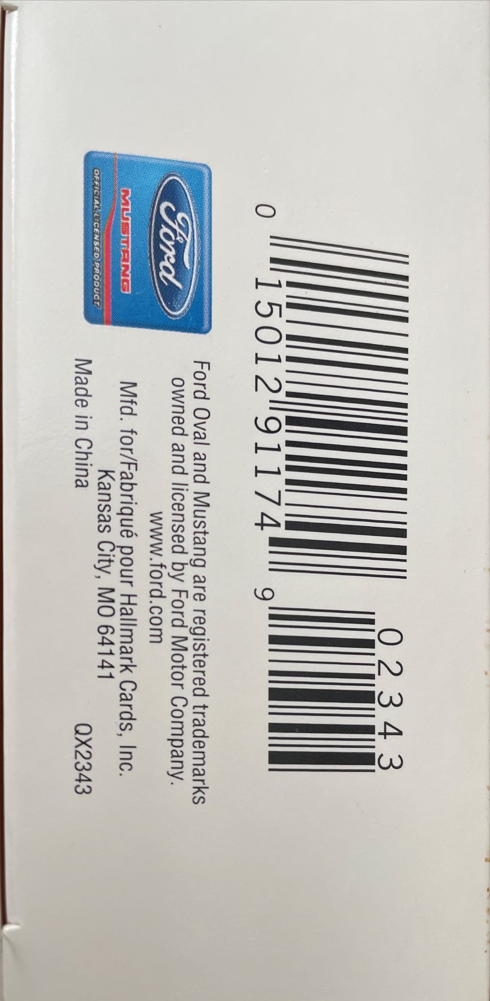 KCC#13 1964 1/2 Ford Mustang - Kiddie Car Classics (Kiddie Car Classics) ornament collectible [Barcode 015012911749] - Main Image 3