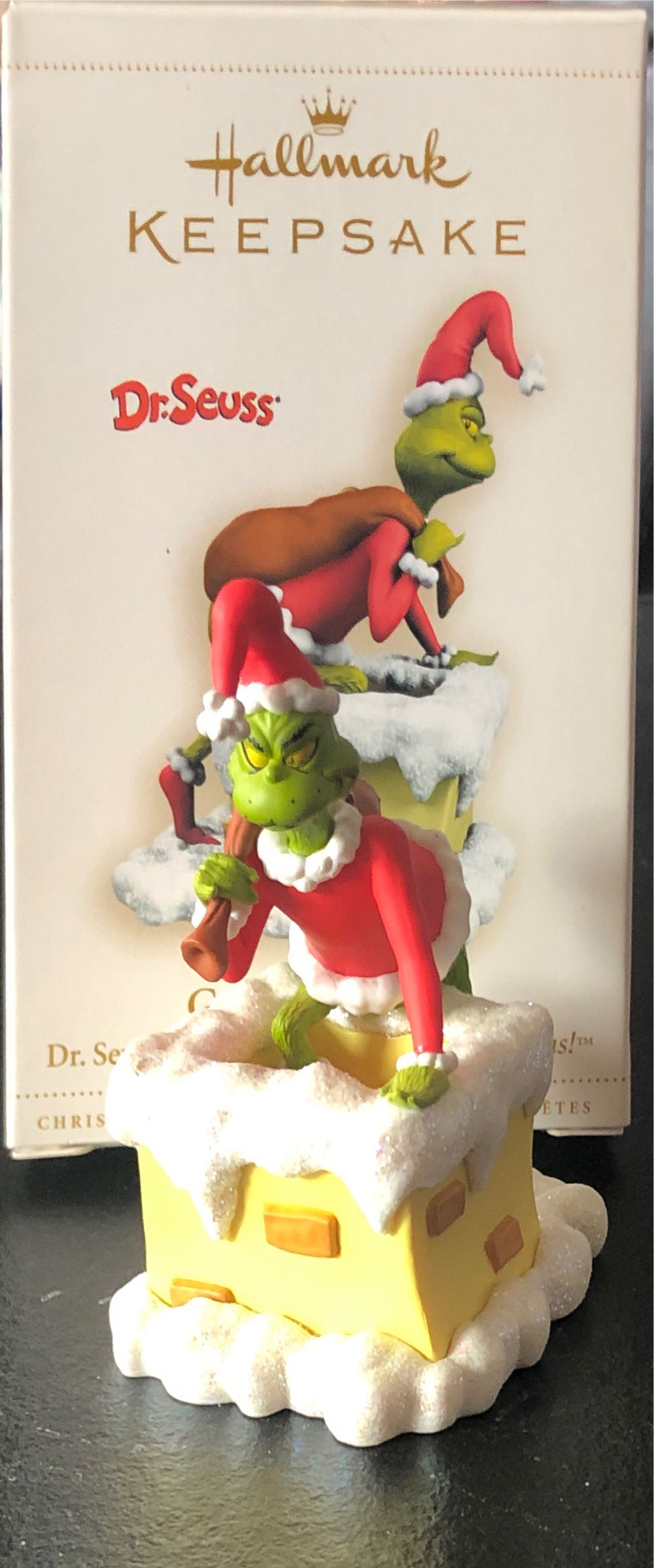 Grinchy Claus 2006 - Grinch (Dr. Seuss’s How The Grinch Stole Christmas) ornament collectible [Barcode 015012913026] - Main Image 4