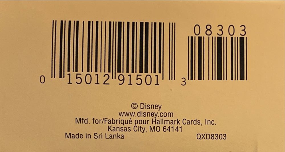 Ringing In Christmas - Disney (Disney) ornament collectible [Barcode 015012915013] - Main Image 4