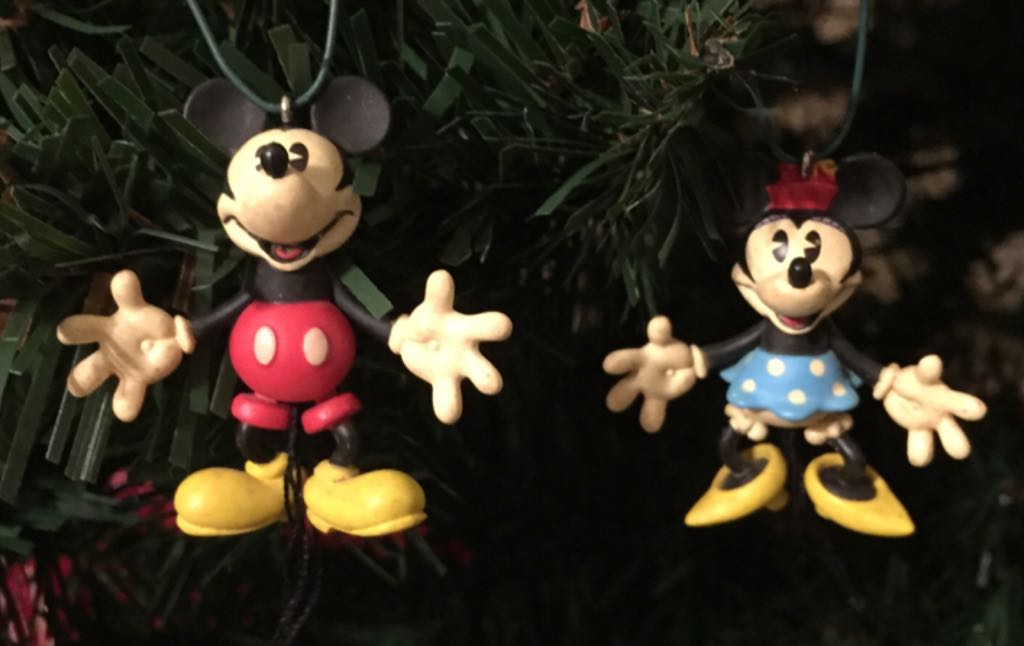Jumping for Joy - Miniatures (Disney’s Mickey Mouse & Minnie Mouse) ornament collectible [Barcode 015012917529] - Main Image 2