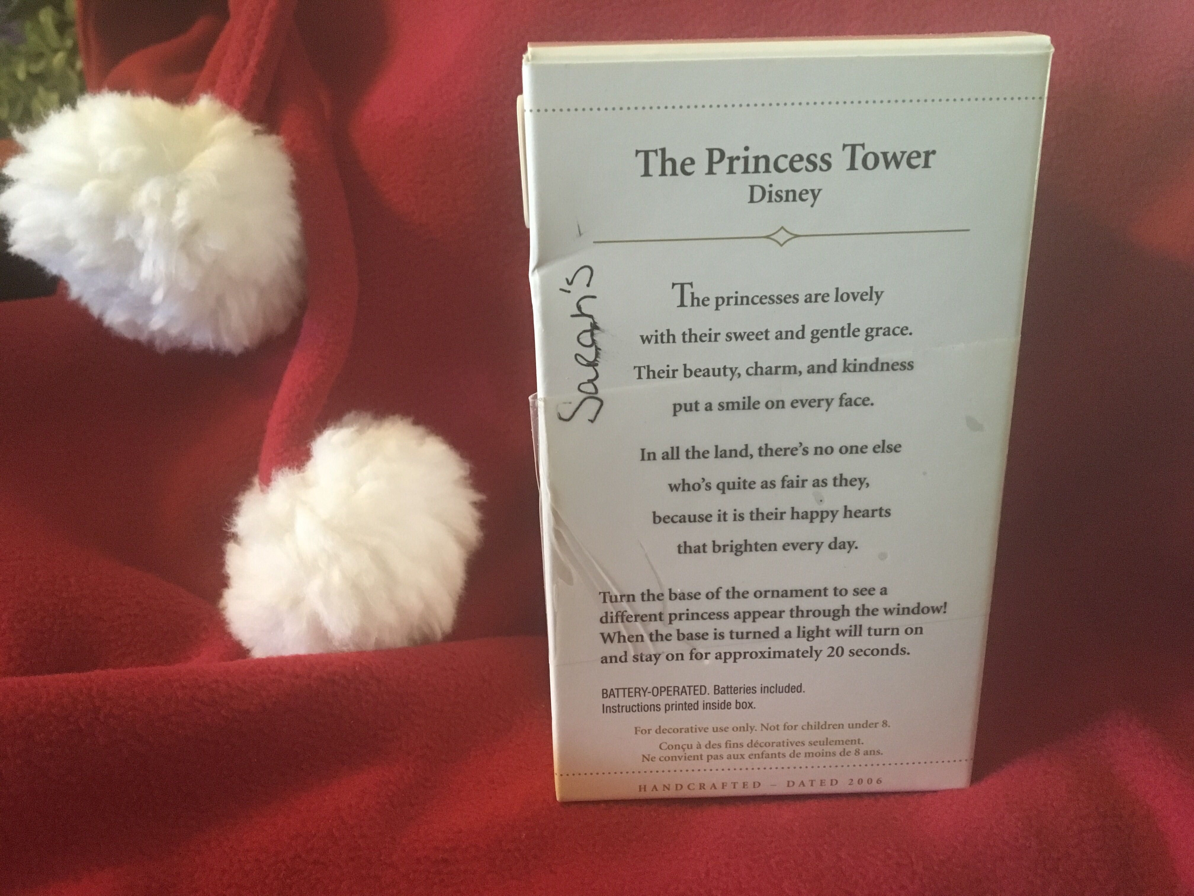 The Princess Tower - Disney - Princesses (Disney) ornament collectible [Barcode 015012917543] - Main Image 2