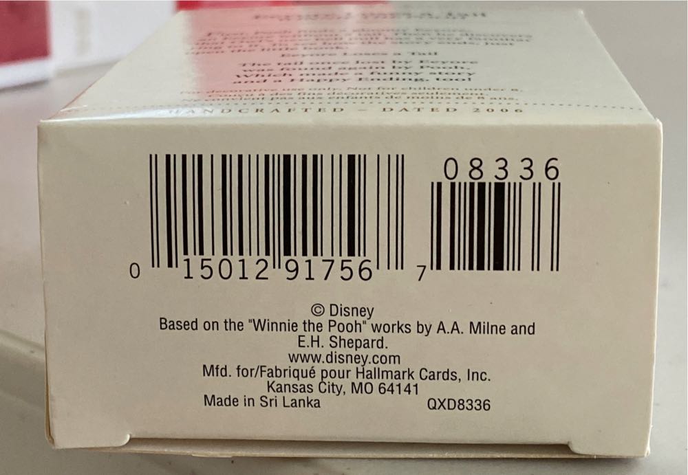 Eeyore Loses A Tail - Winnie The Pooh Books (Disney-Winnie The Pooh) ornament collectible [Barcode 015012917567] - Main Image 4