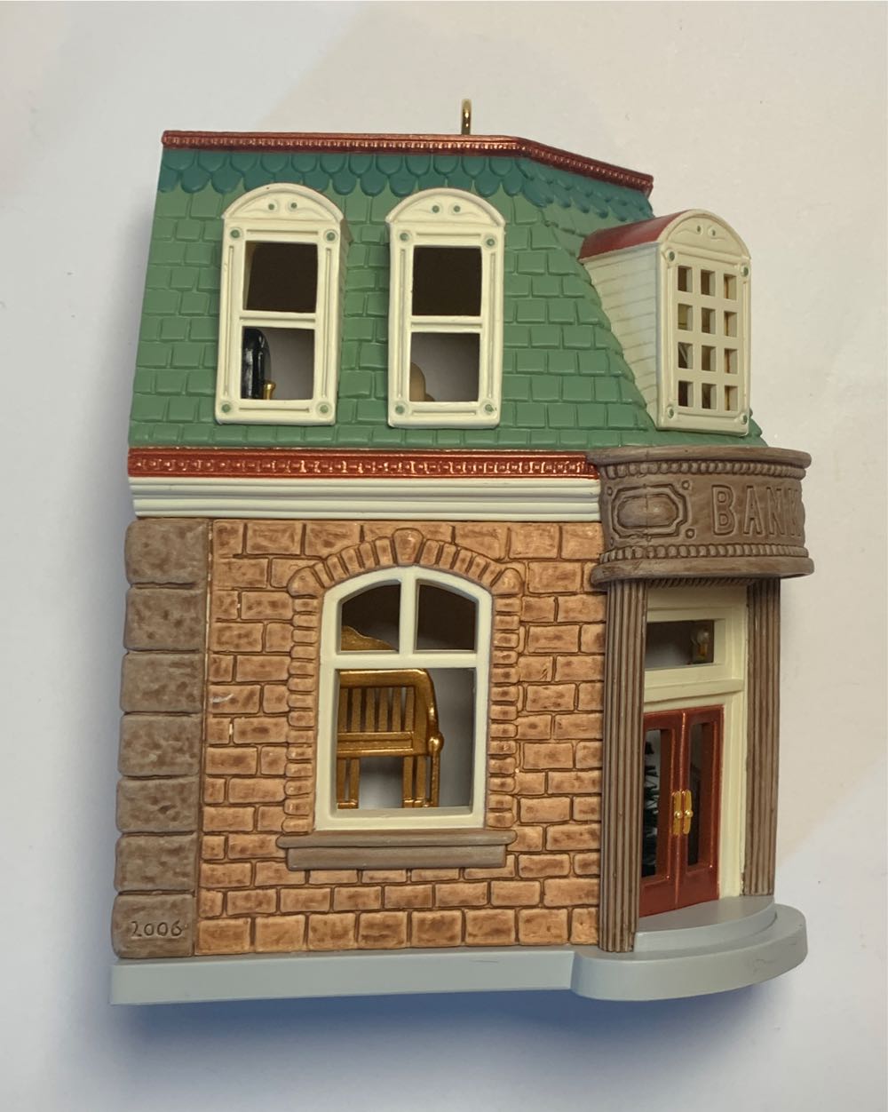 Nostalgic Houses And Shops- Corner Bank #23 - Nostalgic Houses And Shops (Nostalgic Houses & Shops) ornament collectible [Barcode 015012922080] - Main Image 3