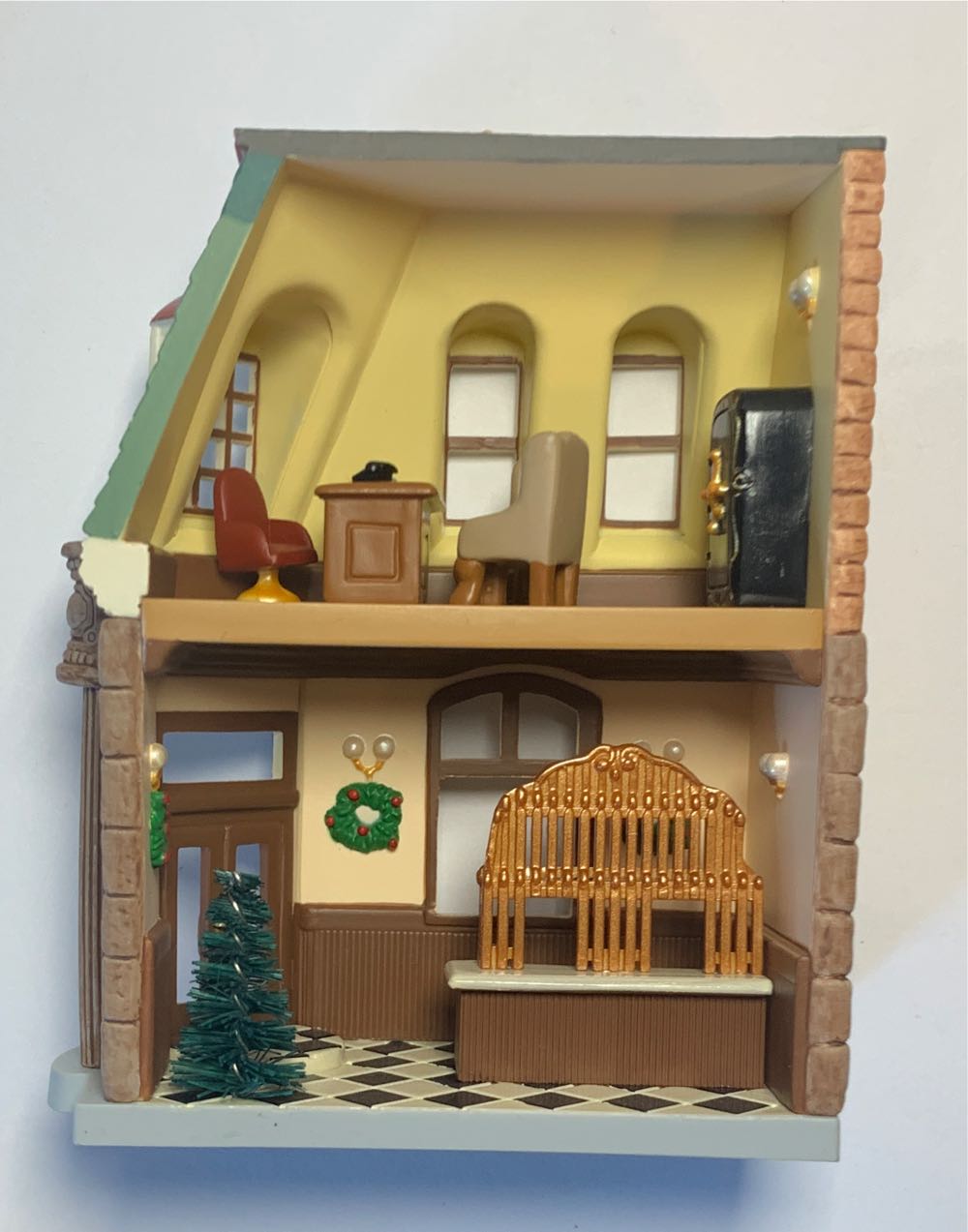Nostalgic Houses And Shops- Corner Bank #23 - Nostalgic Houses And Shops (Nostalgic Houses & Shops) ornament collectible [Barcode 015012922080] - Main Image 4