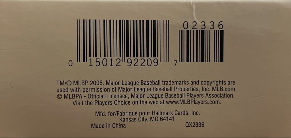 #11 Alex Rodriguez - At the Ballpark (Baseball) ornament collectible [Barcode 015012922097] - Main Image 3