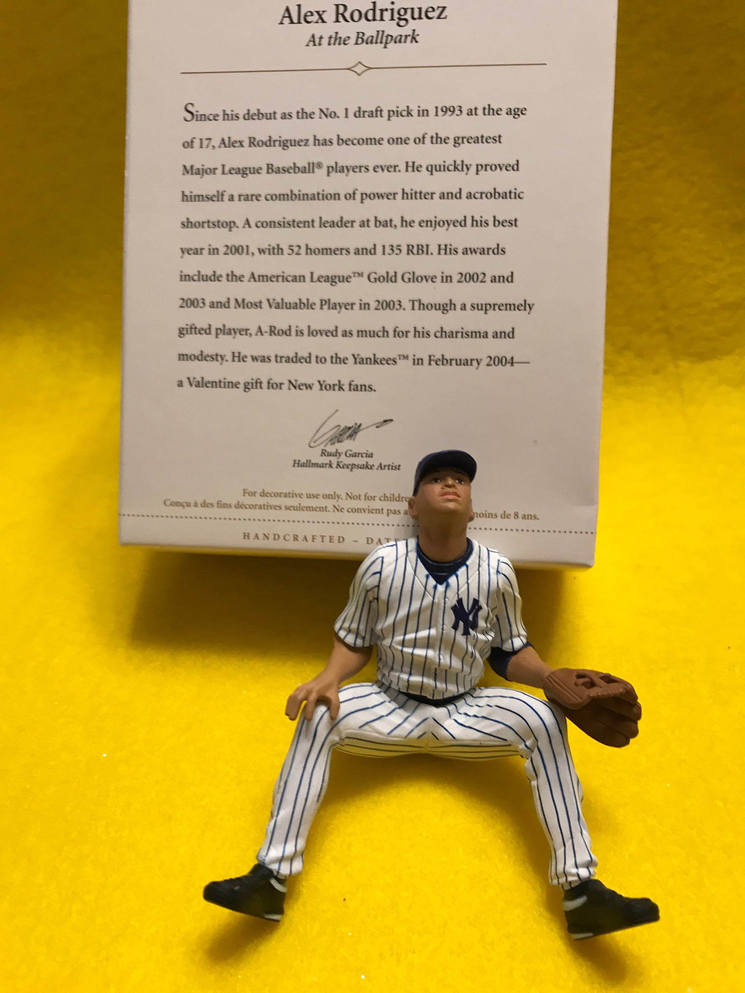 #11 Alex Rodriguez - At the Ballpark (Baseball) ornament collectible [Barcode 015012922097] - Main Image 4